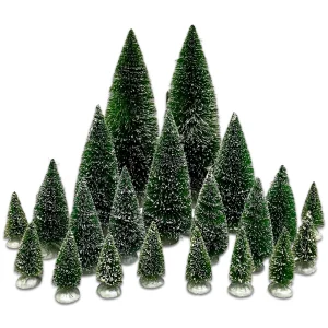 Juego de Pinos navideños 21 piezas