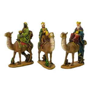 Juego de Reyes Magos en Camellos (3 piezas)