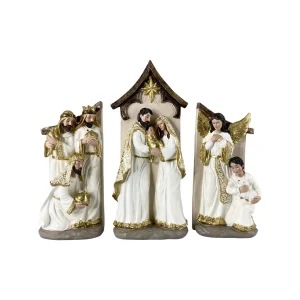 Juego de Nacimiento Elegante (3 piezas - 30 cm)