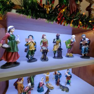 Juego de aldeanos 6 piezas 24 cm