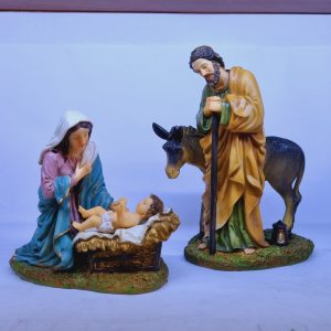 Nacimiento Sagrada Familia 2 piezas 20 cm