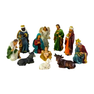 Juego de Nacimiento Tradicional (11 piezas - 12.5 cm)