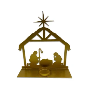 Portavelas nacimiento (22 cm)