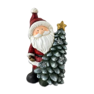 Santa Claus con luz a batería (41 cm)