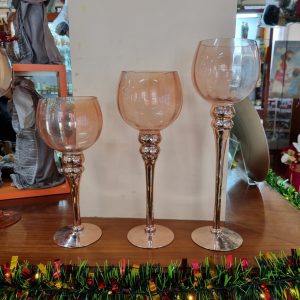 Copa decorativa 3 unidades