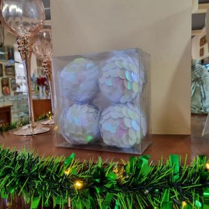 Esferas de navidad 4 unidades