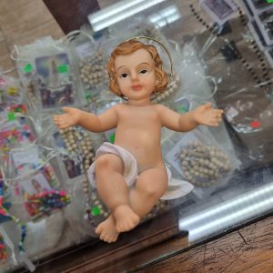 Niño Jesús con aureola 15 cm