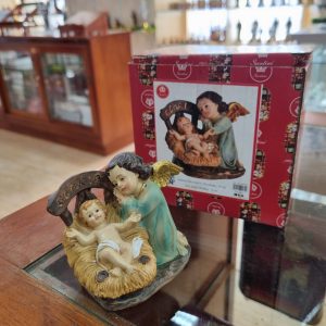 Niño Jesús con Ángel 9 cm