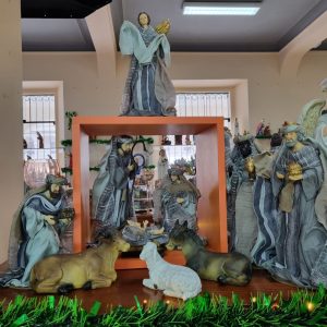 Nacimiento Sagrada Familia 10 piezas 32 cm