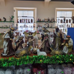 Nacimiento Sagrada Familia 10 piezas 42 cm