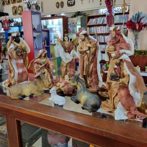 Nacimiento Sagrada Familia 10 piezas 35 cm