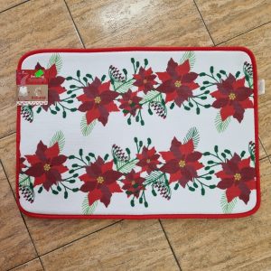Alfombra de baño navideña