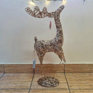 Reno decorativo con luz