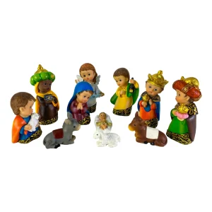 Juego de Nacimiento Infantil (11 piezas - 14 cm)