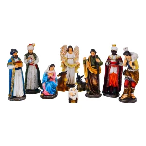 Juego de Nacimiento Clásico (10 piezas - 15 cm)
