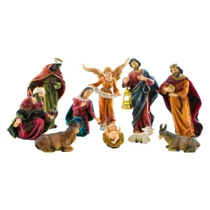 Juego de Nacimiento Tradicional (11 piezas - 20 cm)