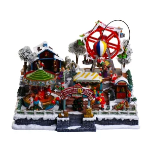 Parque Navideño con Luz, Música y Movimiento