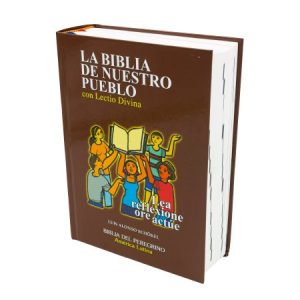 La Biblia de nuestro pueblo tapa dura con Lectio Divina Manual con marcadores