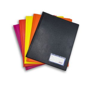 Combo 5 Folder Doble Tapa Con Fastener Gusano Artesco