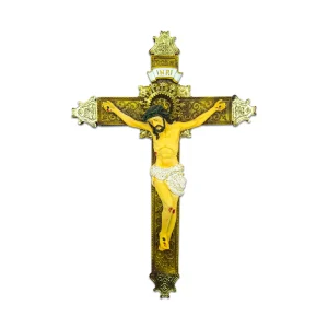 Crucifijo en Poliresina (34 cm)