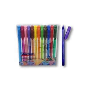 Bolígrafos Trimax GL-32m Estuche x 12 Unidades Artesco