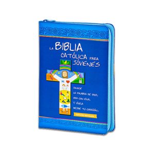 La Biblia Católica para Jóvenes con cremallera