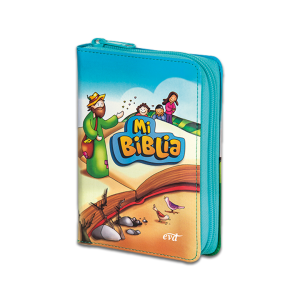 Mi Biblia ilustrada infantil en estuche con cremallera