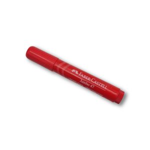 Plumón extra grueso Jumbo 47 rojo Faber-Castell