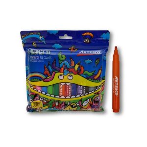 Plumones Gruesos Aquamax 47 estuche x 12 unidades Artesco