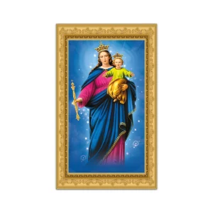 Placa de Aluminio "María Auxiliadora" – Personalizable